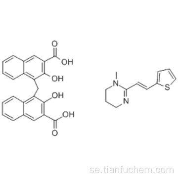 Pyrimidin, 1,4,5,6-tetrahydro-l-metyl-2 - [(lE) -2- (2-tienyl) etenyl] - CAS 15686-83-6